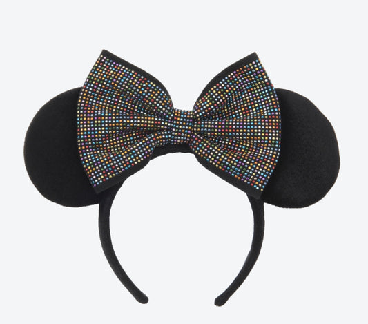 TDR - Multicolor studded sequin ears / headband