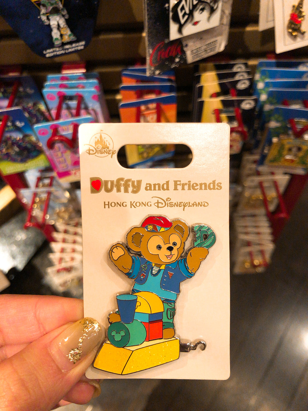 HKDL - Duffy and friends pin